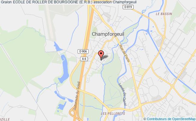 plan association Ecole De Roller De Bourgogne (e.r.b.) Champforgeuil