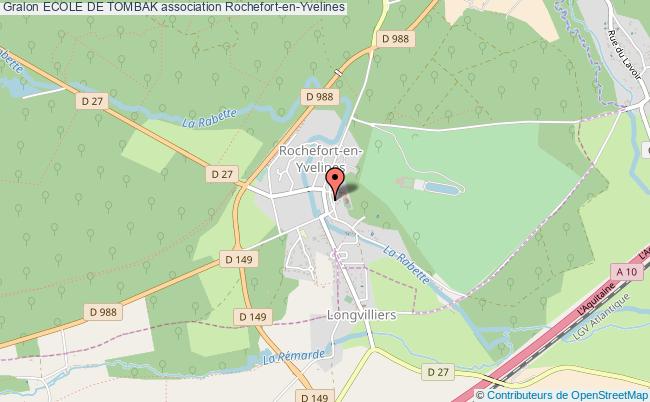 plan association Ecole De Tombak Rochefort-en-Yvelines