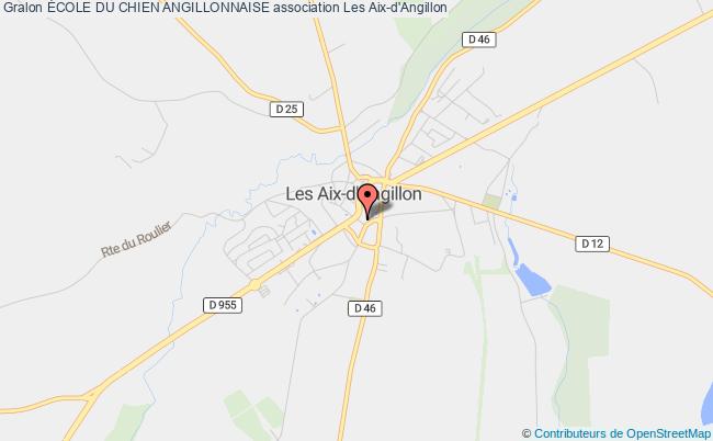 plan association École Du Chien Angillonnaise Les   Aix-d'Angillon