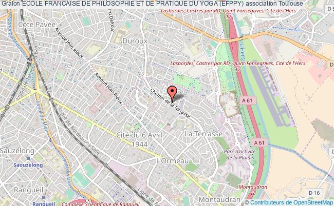 plan association Ecole Francaise De Philosophie Et De Pratique Du Yoga (efppy) Toulouse
