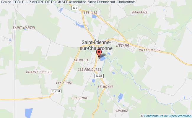 plan association Ecole J-p AndrÉ De Pockatt Saint-Étienne-sur-Chalaronne