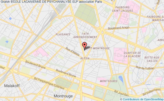 plan association Ecole Lacanienne De Psychanalyse Elp Paris