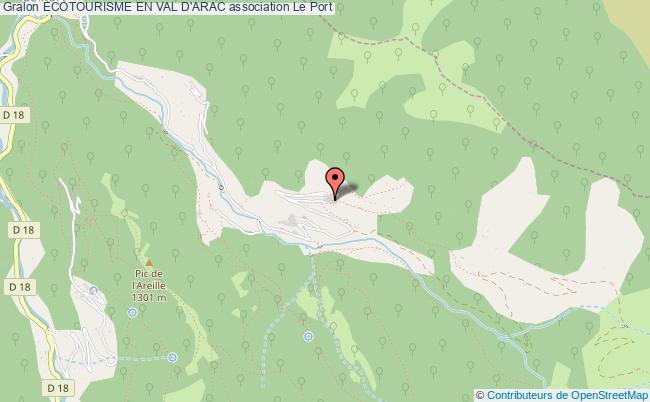 plan association Ecotourisme En Val D'arac Port