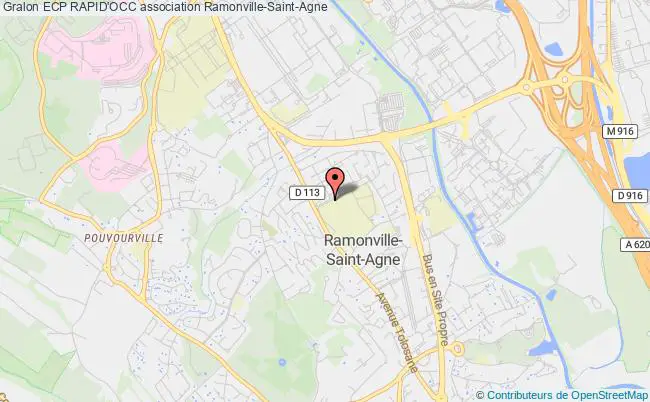 plan association Ecp Rapid'occ Ramonville-Saint-Agne