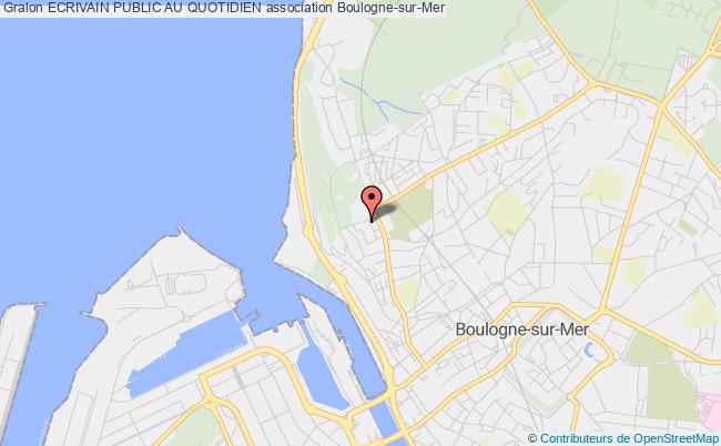plan association Ecrivain Public Au Quotidien Boulogne-sur-Mer
