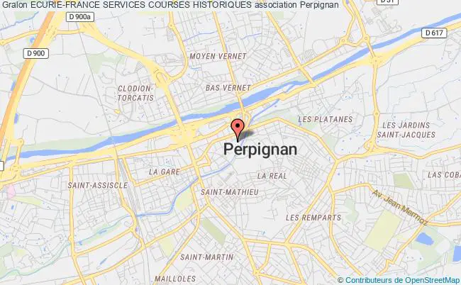 plan association Ecurie-france Services Courses Historiques Perpignan