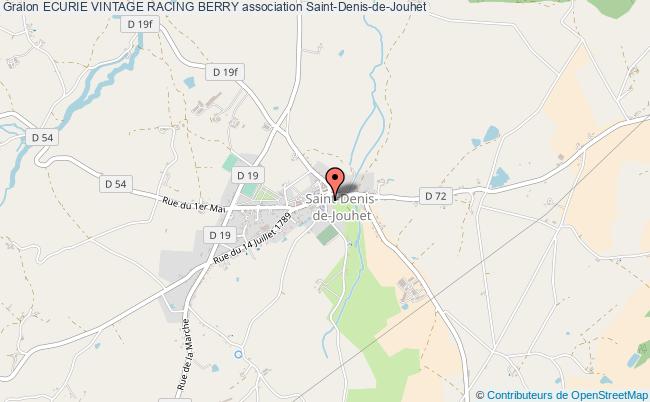 plan association Ecurie Vintage Racing Berry Saint-Denis-de-Jouhet