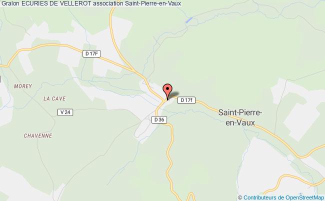 plan association Ecuries De Vellerot Saint-Pierre-en-Vaux