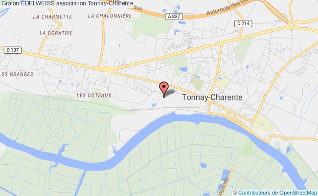 plan association Edelweiss Tonnay-Charente
