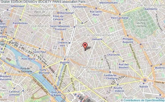 plan association Edison Denisov Society Paris Paris