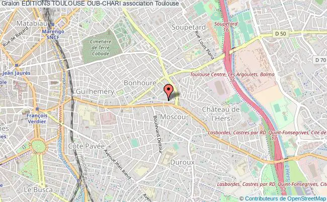 plan association Editions Toulouse Oub-chari Toulouse