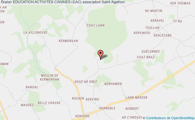 plan association Education Activites Canines (eac) Saint-Agathon