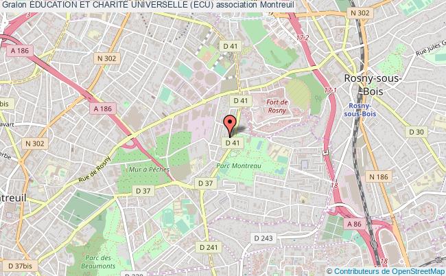 plan association Éducation Et CharitÉ Universelle (ecu) Montreuil