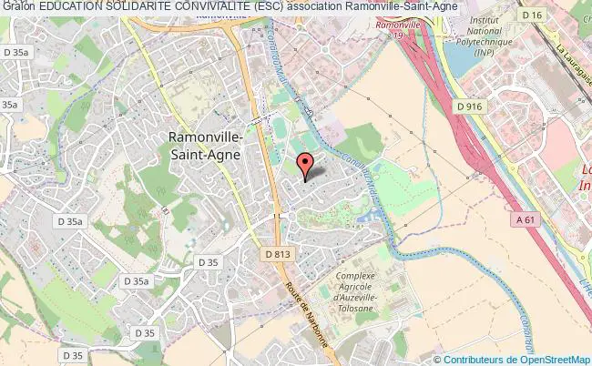 plan association Education Solidarite Convivialite (esc) Ramonville-Saint-Agne