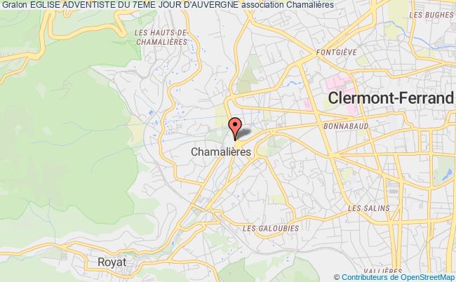 EGLISE ADVENTISTE DU 7EME JOUR D'AUVERGNE