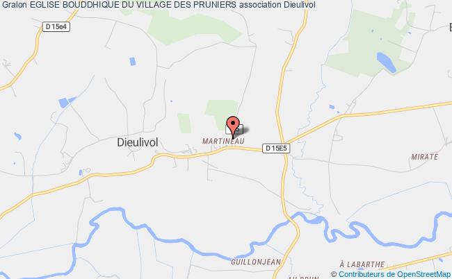 plan association Eglise Bouddhique Du Village Des Pruniers Dieulivol