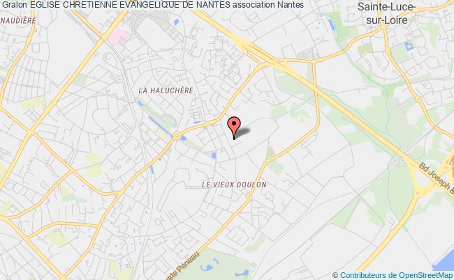 plan association Eglise Chretienne Evangelique De Nantes Nantes