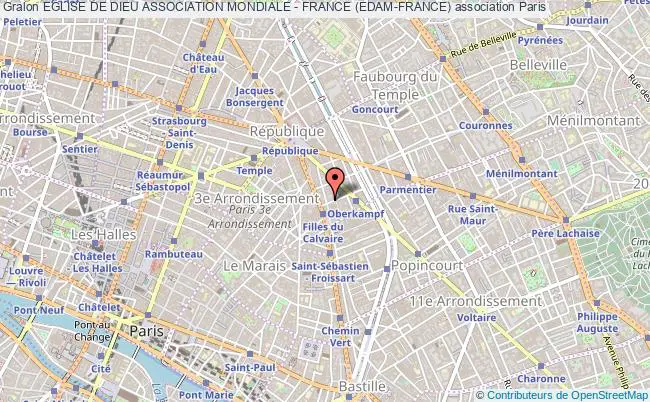 plan association Eglise De Dieu Association Mondiale - France (edam-france) Paris 11e
