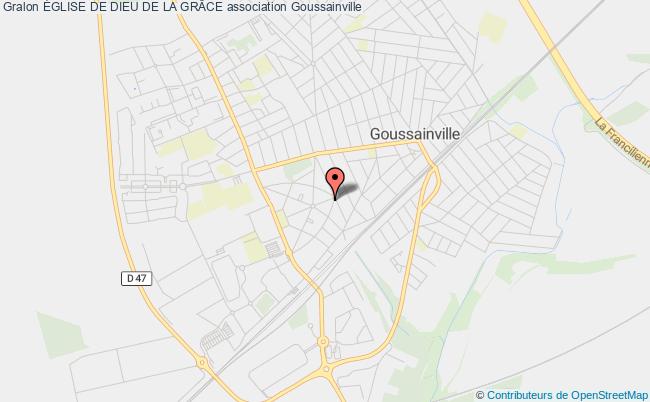 plan association Église De Dieu De La GrÂce Goussainville