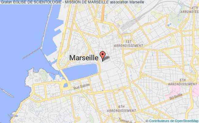 plan association Eglise De Scientologie - Mission De Marseille Marseille