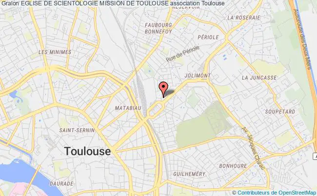 plan association Eglise De Scientologie Mission De Toulouse Toulouse