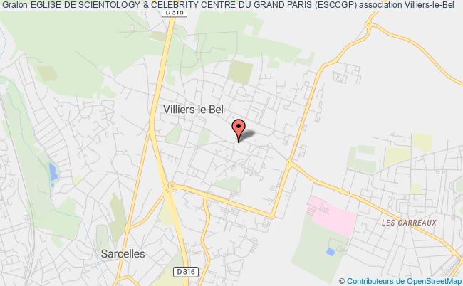 plan association Eglise De Scientology & Celebrity Centre Du Grand Paris (esccgp) Villiers-le-Bel