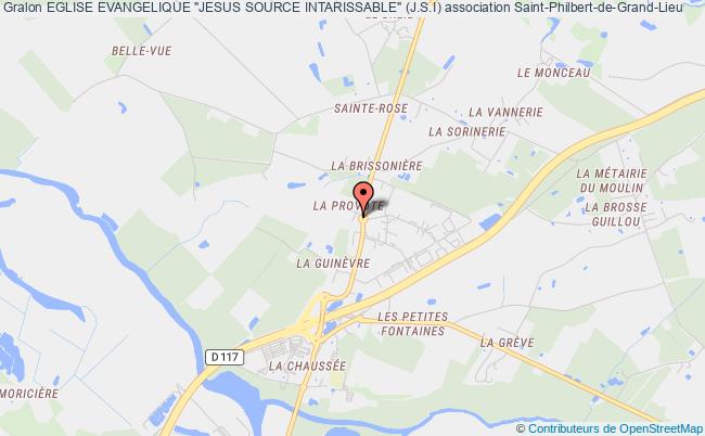 plan association Eglise Evangelique "jesus Source Intarissable" (j.s.i) Nantes