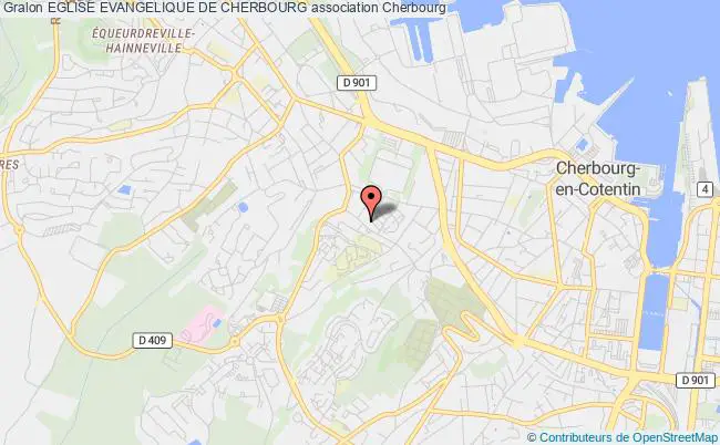 plan association Eglise Evangelique De Cherbourg Cherbourg-en-Cotentin