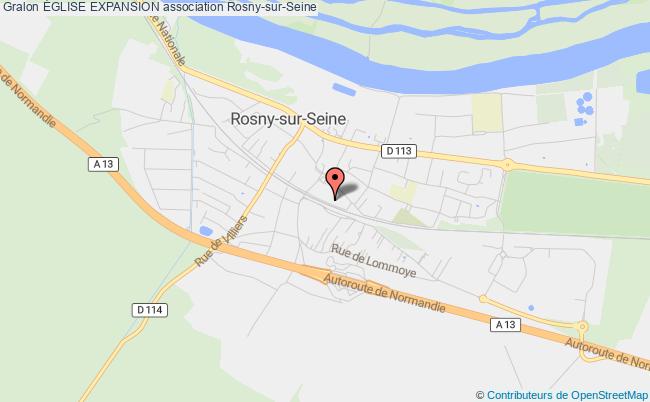 plan association Église Expansion Rosny-sur-Seine