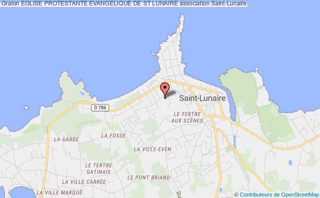 plan association Eglise Protestante Evangelique De St Lunaire Saint-Lunaire