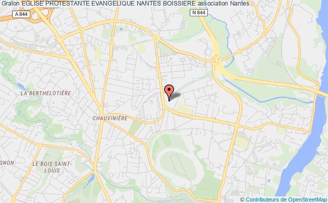 plan association Eglise Protestante Evangelique Nantes Boissiere Nantes