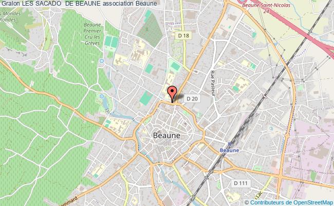 plan association E.j.l. (espace Jeunesse Loisirs) Sacado Beaune Beaune