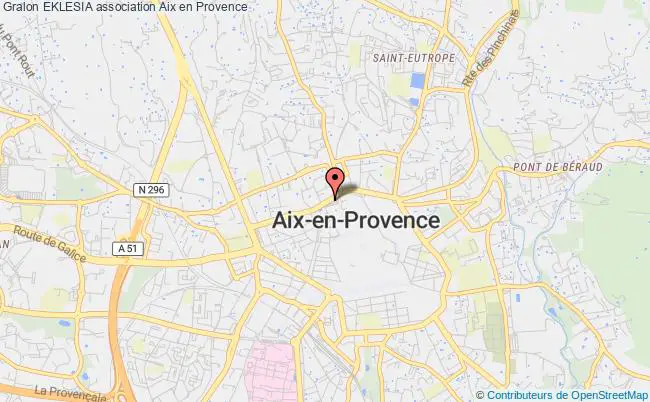 plan association Eklesia Aix-en-Provence