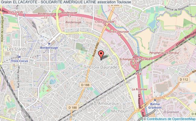 plan association El Lacayote - SolidaritÉ AmÉrique Latine Toulouse