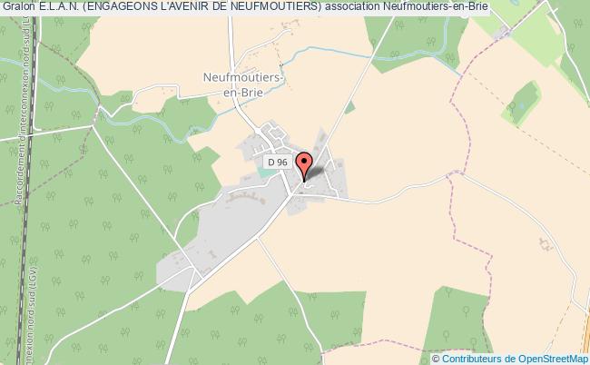 plan association E.l.a.n. (engageons L'avenir De Neufmoutiers) Neufmoutiers-en-Brie