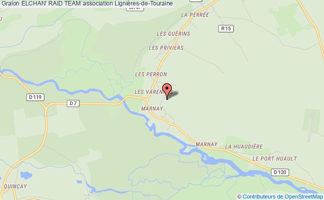 plan association Elchan' Raid Team Lignières-de-Touraine