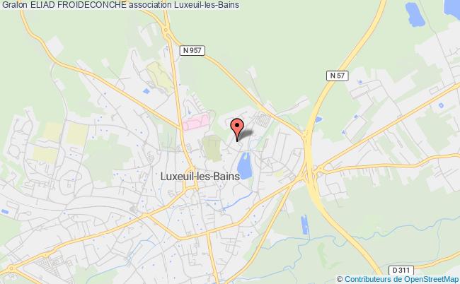 plan association Eliad Froideconche Luxeuil-les-Bains