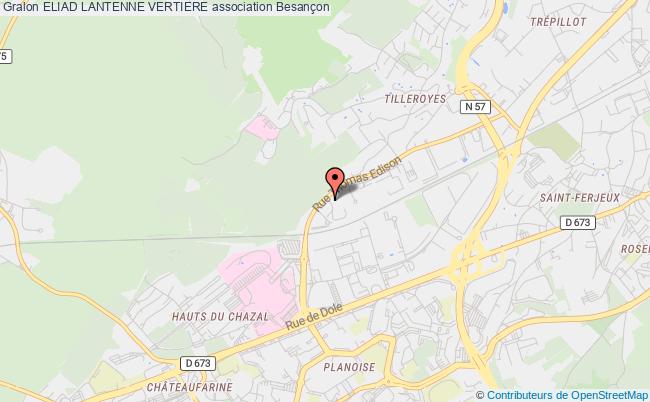 plan association Eliad Lantenne Vertiere Besançon