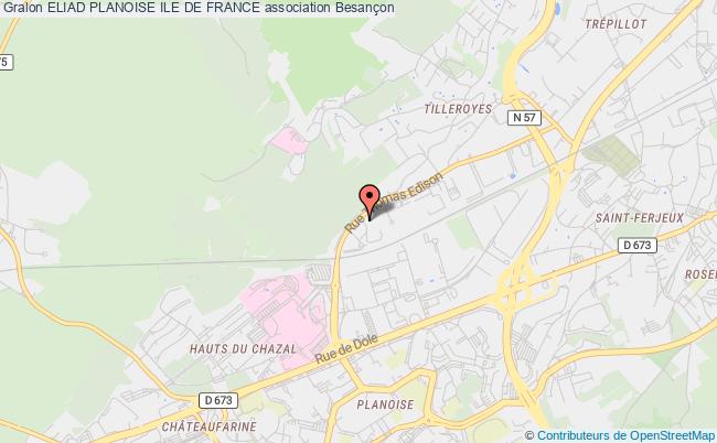 plan association Eliad Planoise Ile De France Besançon