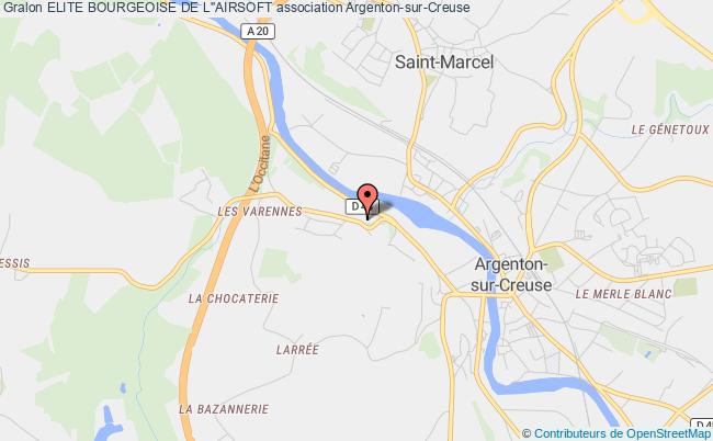 plan association Elite Bourgeoise De L''airsoft Argenton-sur-Creuse