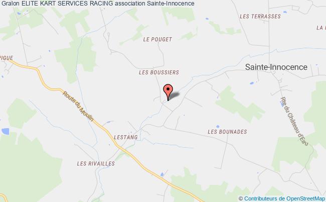 plan association Elite Kart Services Racing Saint-Julien-Innocence-Eulalie
