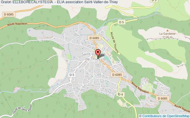 plan association Elleborecalystegia  - Elia Saint-Vallier-de-Thiey