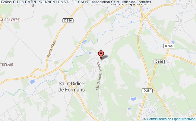plan association Elles Entreprennent En Val De SaÔne Saint-Didier-de-Formans