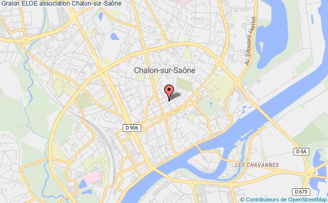 plan association Eloe Chalon-sur-Saône