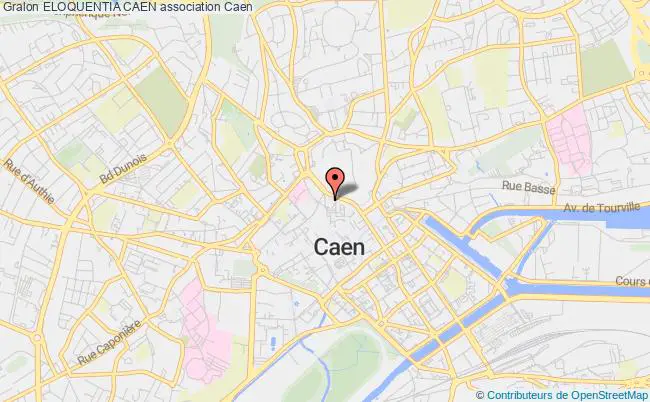 plan association Eloquentia Caen Caen