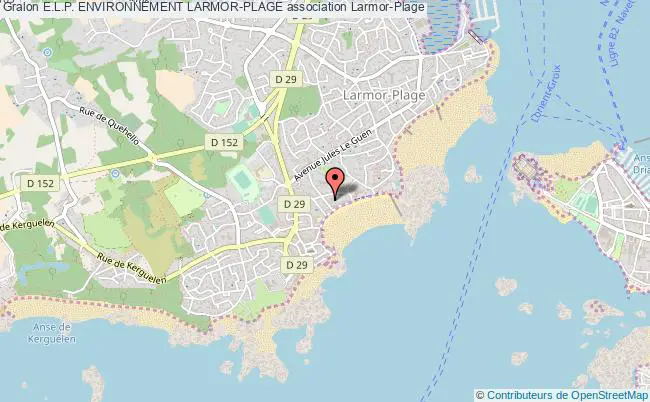 plan association E.l.p. Environnement Larmor-plage Larmor-Plage