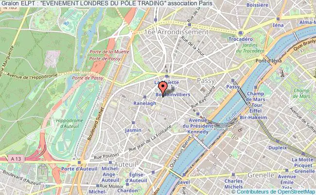 plan association Elpt : "evenement Londres Du PÔle Trading" Paris