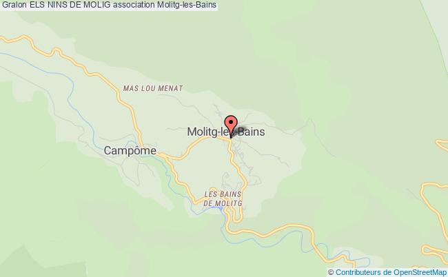 plan association Els Nins De Molig Molitg-les-Bains