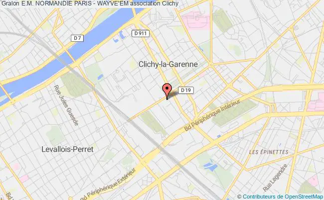 plan association E.m. Normandie Paris - Wayve'em Clichy