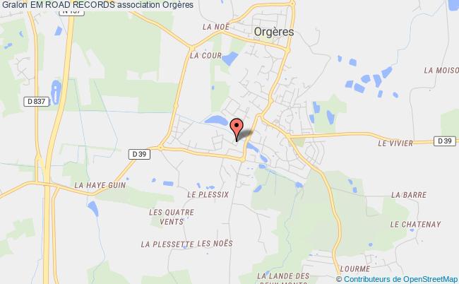 plan association Em Road Records Noyal-Châtillon-sur-Seiche
